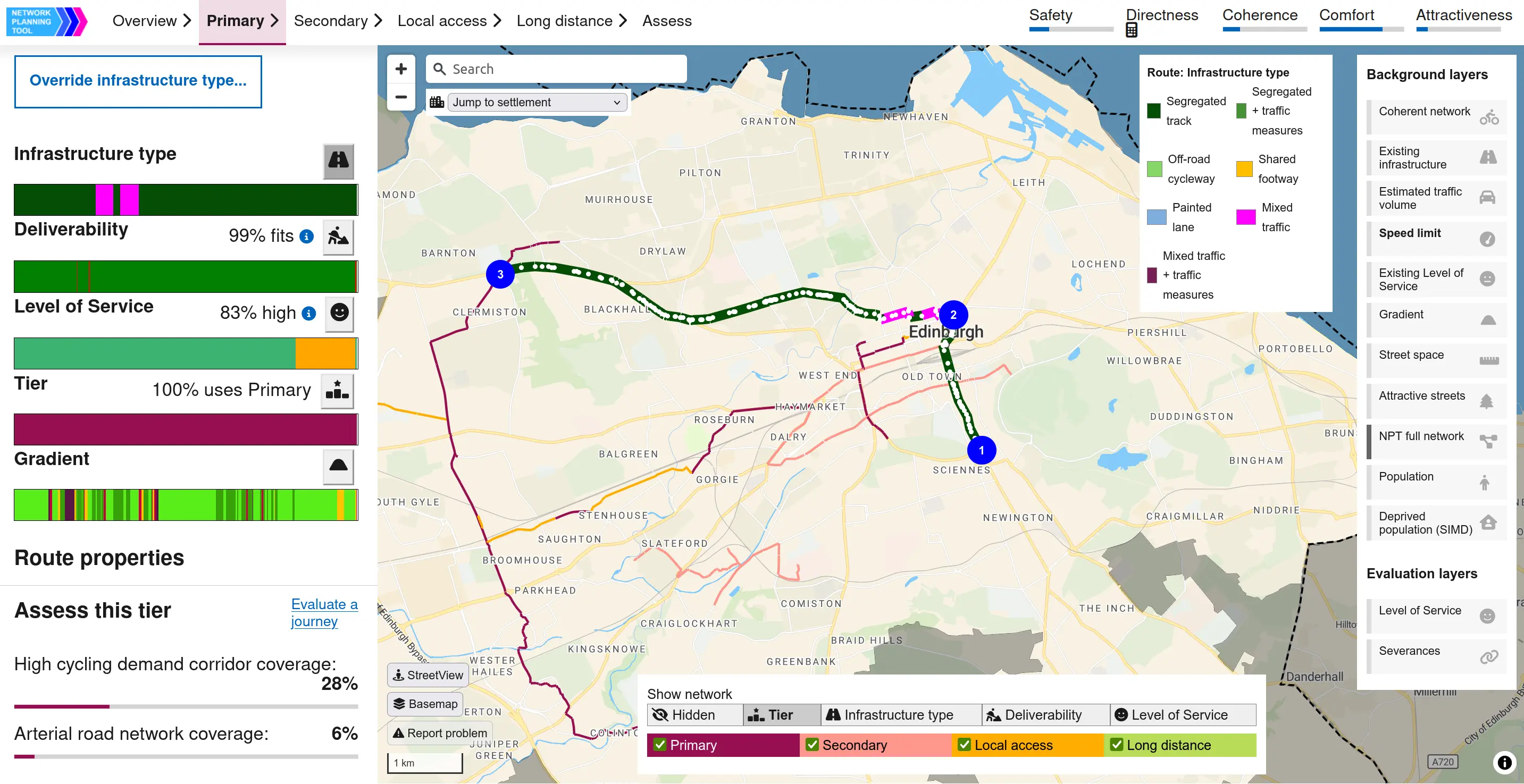 Network Planning Workspace