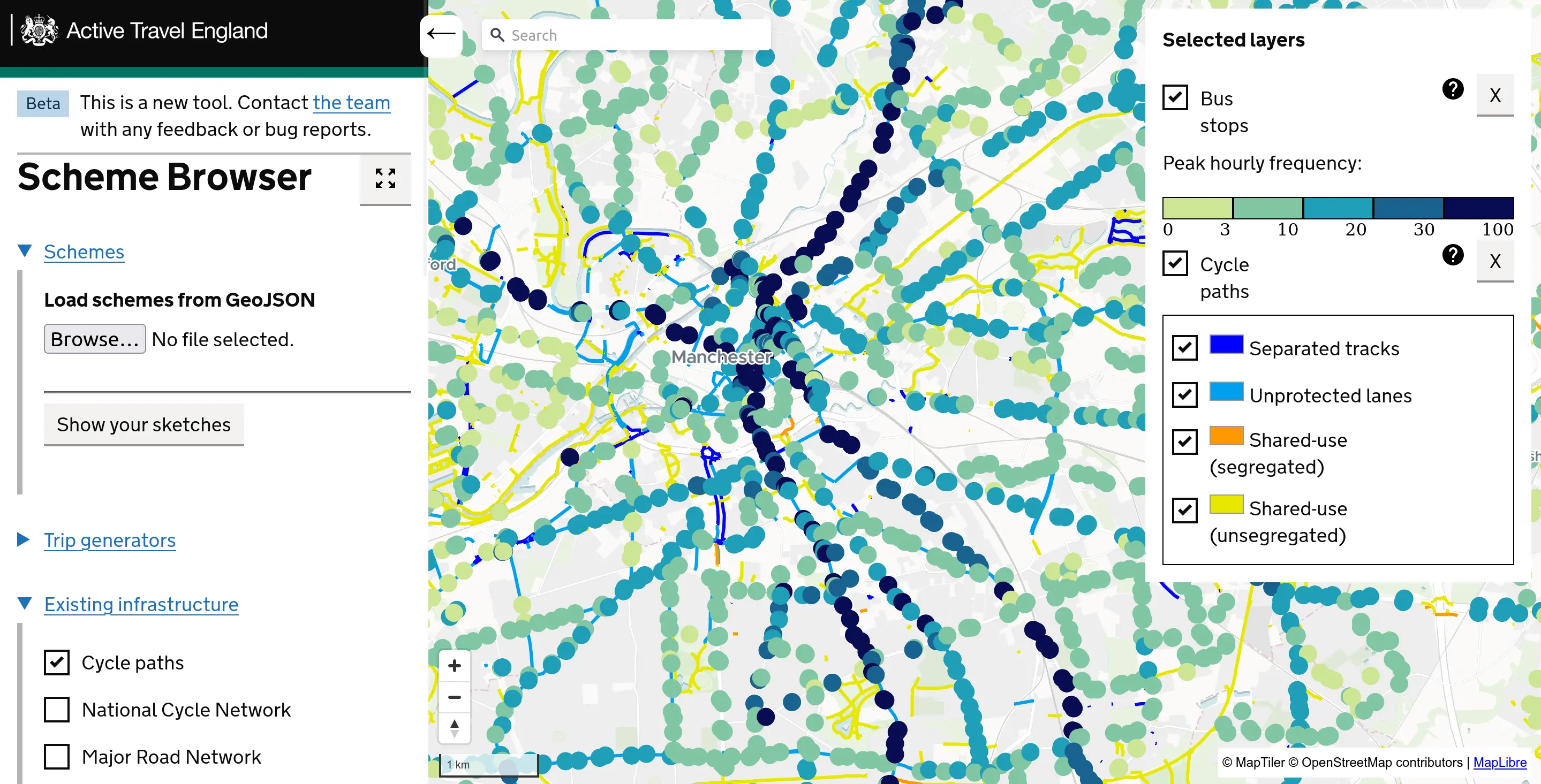 Plan Your Active Travel Schemes